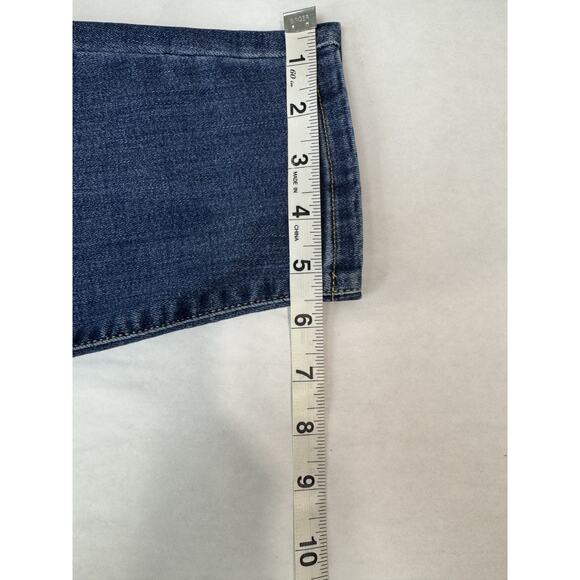 NWT I.N.C. International Concepts Jeans Skinny Curvy Mid-Rise Blue Size 14 / 32 - Picture 8 of 11